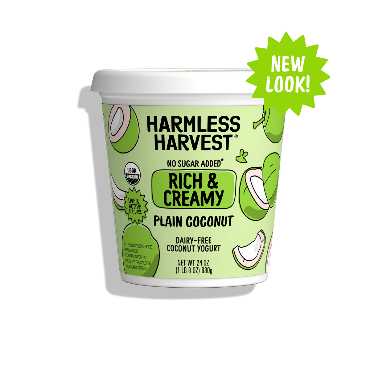 Rich & Creamy Dairy-Free Yogurt Alternative - Harmless Harvest